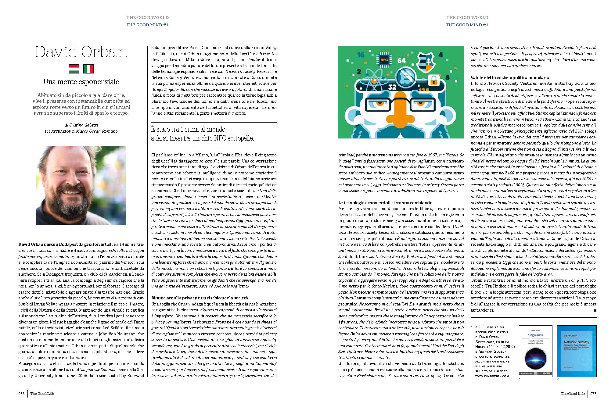The Good Mind – David Orban, una mente esponenziale